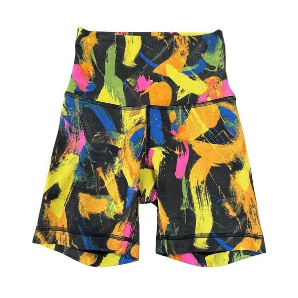 Lululemon Wunder Train High-Rise Short 4" Undertone Black Multi size 0 - Picture 3 of 7